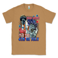 Toasted Coconut Dead inside but it's the 4th of July Classic Tee - CowGirlArtShop