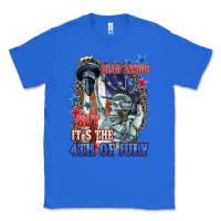 True Royal Dead inside but it's the 4th of July Classic Tee - CowGirlArtShop
