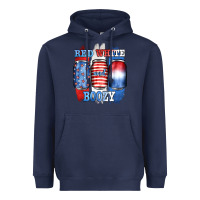 Navy red white and boozy Heavyweight Hoodie - JahusDesignShop