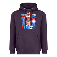 Plum red white and boozy Heavyweight Hoodie - JahusDesignShop