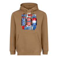 Toasted Coconut red white and boozy Heavyweight Hoodie - JahusDesignShop