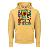 Vintage Mustard god gifted me two titles mom and kiki and i rock t Vintage Hoodie - JahusDesignShop