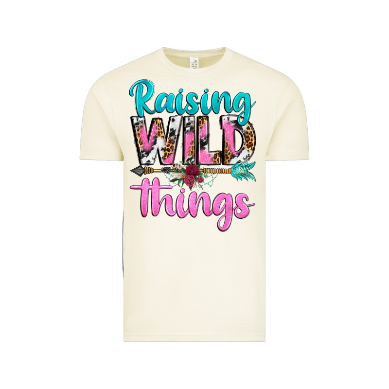 Raising Wild Things Vintage Tee by texasbilliewilder | Teevron