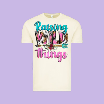 Vintage Tee raising wild things