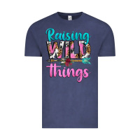 Vintage Denim raising wild things Vintage Tee - texasbilliewilder