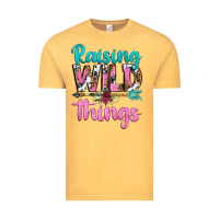 Vintage Mustard raising wild things Vintage Tee - texasbilliewilder