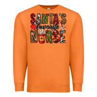 Carrot santa's favorite nurse Premium Sweatshirt - Jasminsmagicworld