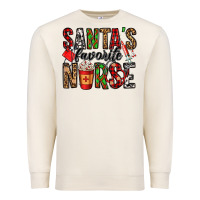 Sandshell santa's favorite nurse Premium Sweatshirt - Jasminsmagicworld