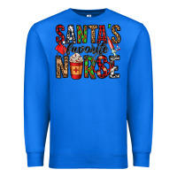 True Royal santa's favorite nurse Premium Sweatshirt - Jasminsmagicworld