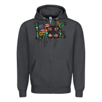 Smoke love my veteran Zipper Hoodie - CowhideDigitalArt