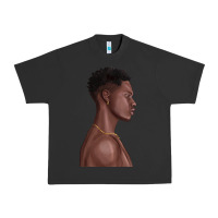 Pigment Black afro black man Urban Heavy Tee - texasbilliewilder