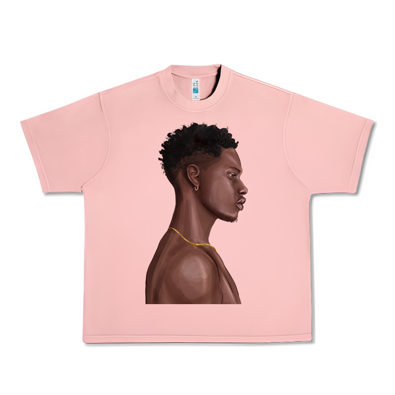 Afro Black Man Urban Heavy Tee by texasbilliewilder | Teevron
