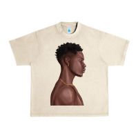 Sandshell afro black man Urban Heavy Tee - texasbilliewilder
