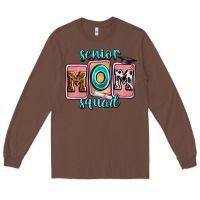 Chestnut senior mom squad Long Sleeve Tee - Zillion Design Studio