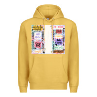 Antique Gold positive affirmation Premium Hoodie - MaliasSmallBusiness