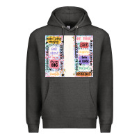 Charcoal Heather positive affirmation Premium Hoodie - MaliasSmallBusiness