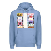 Colony Blue positive affirmation Premium Hoodie - MaliasSmallBusiness