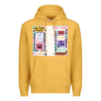Mustard positive affirmation Premium Hoodie - MaliasSmallBusiness