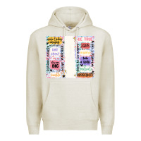 Oatmeal Heather positive affirmation Premium Hoodie - MaliasSmallBusiness