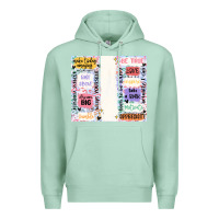 Seafoam positive affirmation Premium Hoodie - MaliasSmallBusiness
