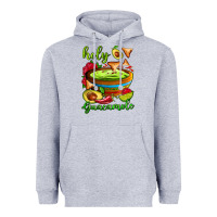 Heather Grey holy guacamole Heavyweight Hoodie - AdoDesignShop