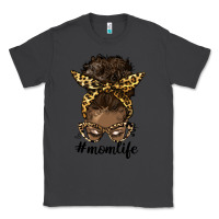 Smoke afro messy bun mom life Classic Tee - HRA Design Shop