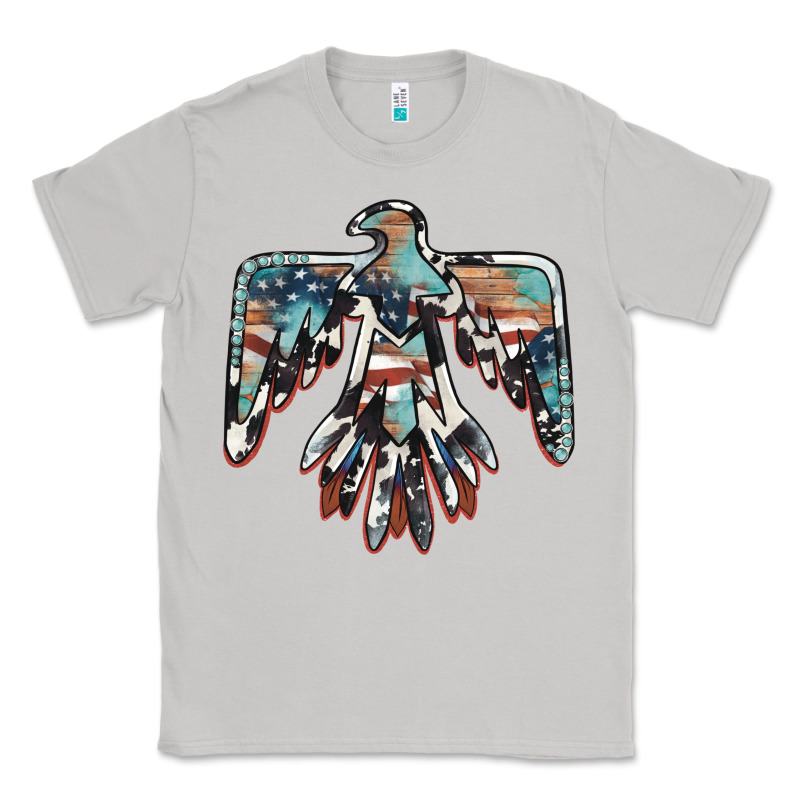 American Flag Thunderbird Classic Tee by BarkalooDesign | Teevron