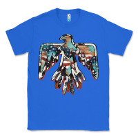 True Royal American flag thunderbird Classic Tee - BarkalooDesign