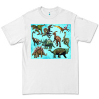 White dinosaurs tumbler Premium Tee - Artiststas
