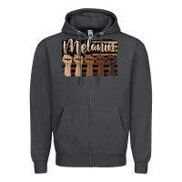 Smoke melanin american flag Zipper Hoodie - HRA Design Shop