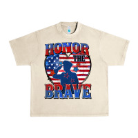 Sandshell honor the brave Urban Heavy Tee - Zillion Design Studio