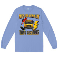 Colony Blue they see me rollin they waiting Long Sleeve Tee - texasbilliewilder