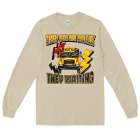 Mushroom they see me rollin they waiting Long Sleeve Tee - texasbilliewilder