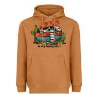 Meerkat camping is my happy place Heavyweight Hoodie - JahusDesignShop