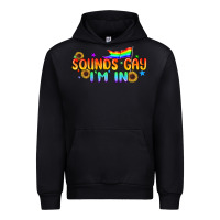Black Sounds Gay I'm in Pride LGBTQ Urban Hoodie - BundleAndBundleShop