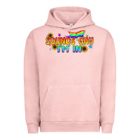 Pigment Salmon Sounds Gay I'm in Pride LGBTQ Urban Hoodie - BundleAndBundleShop