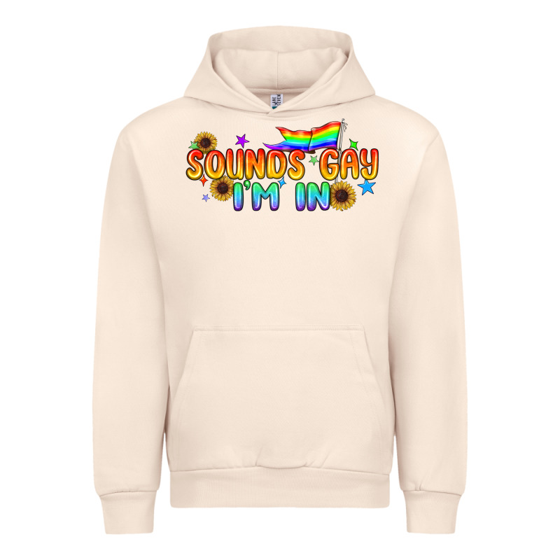 Sounds Gay I'm In Pride Lgbtq Urban Hoodie by BundleAndBundleShop | Teevron