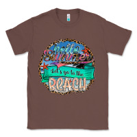 Chestnut Hello Summer Let's Go To The Beach Classic Tee - SublimationCraftShop