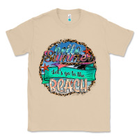 Mushroom Hello Summer Let's Go To The Beach Classic Tee - SublimationCraftShop