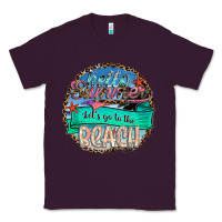Plum Hello Summer Let's Go To The Beach Classic Tee - SublimationCraftShop