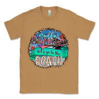 Toasted Coconut Hello Summer Let's Go To The Beach Classic Tee - SublimationCraftShop