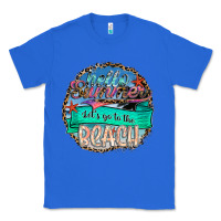 True Royal Hello Summer Let's Go To The Beach Classic Tee - SublimationCraftShop