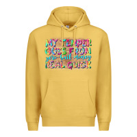 Antique Gold my temper goes from zerobail money real quick Premium Hoodie - NancyCooperArtShop