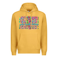 Mustard my temper goes from zerobail money real quick Premium Hoodie - NancyCooperArtShop