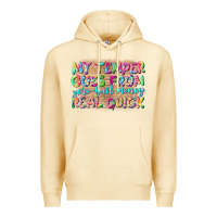 Pina Colada my temper goes from zerobail money real quick Premium Hoodie - NancyCooperArtShop