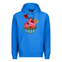 True Royal valentines day cupcake Premium Hoodie - AdoDesignShop