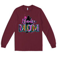 Burgundy dance mom Long Sleeve Tee - Zillion Design Studio