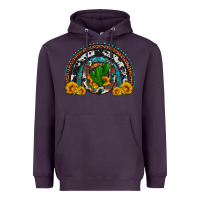 Plum cactus sunflower horseshoe rainbow Heavyweight Hoodie - Artiststas