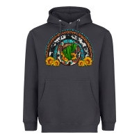 Smoke cactus sunflower horseshoe rainbow Heavyweight Hoodie - Artiststas