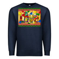Navy love autism awareness Premium Sweatshirt - BarkalooDesign